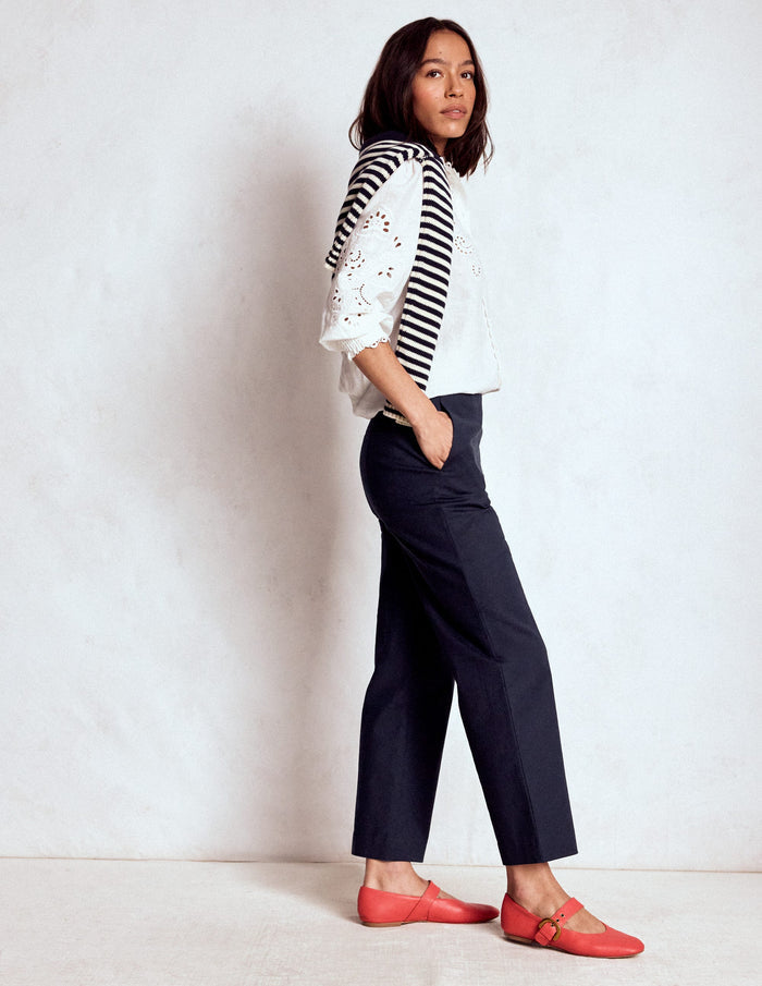 Smart 7/8 Pants Navy