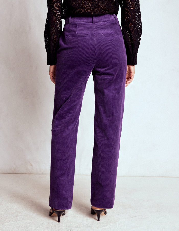 Canonbury Cord Pants Mystical Purple
