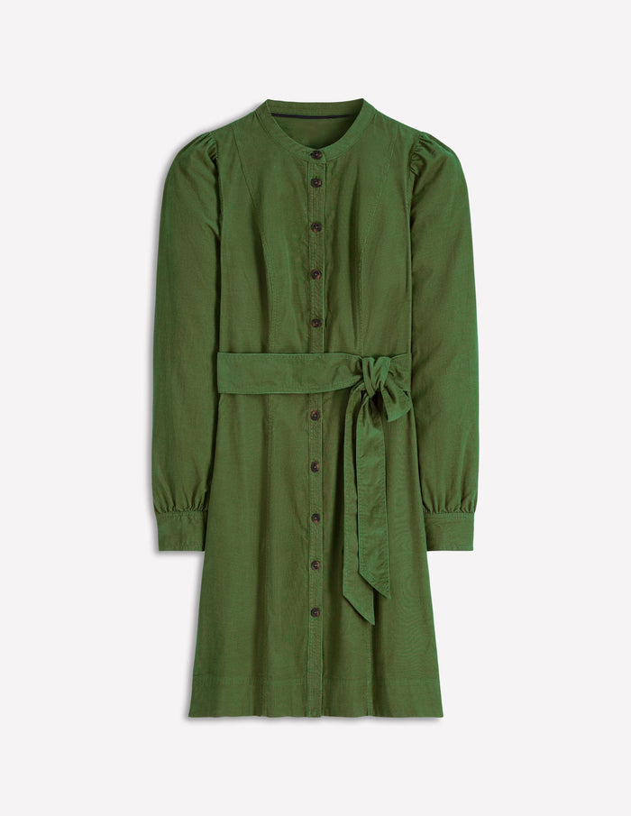 Bre Cord Short Dress Fern