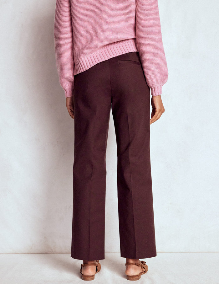 Canonbury 7/8 Pants Deep Aubergine