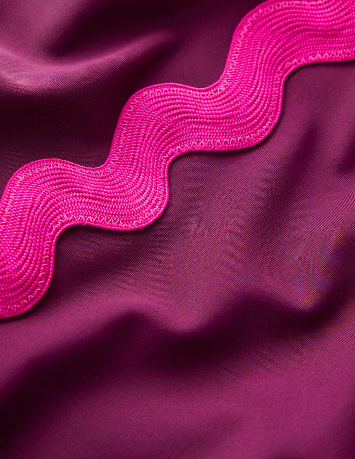 Giant Rik Rak Swimsuit Chocberry, Jewel