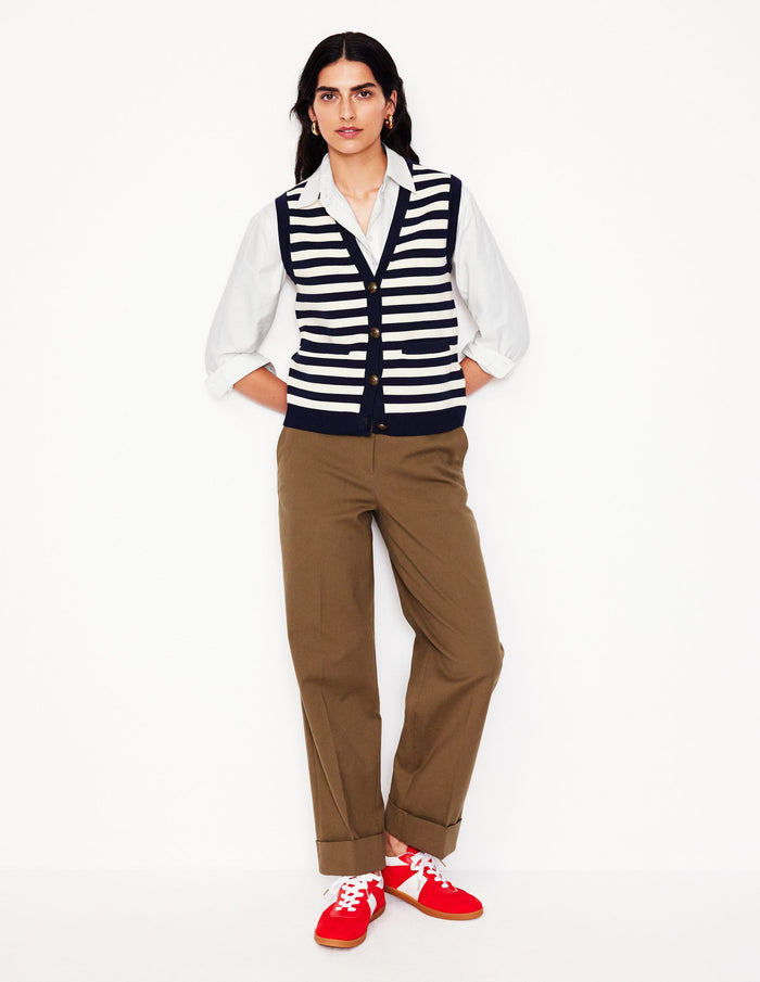 Sadie Relaxed Cotton Shirt White Oxford