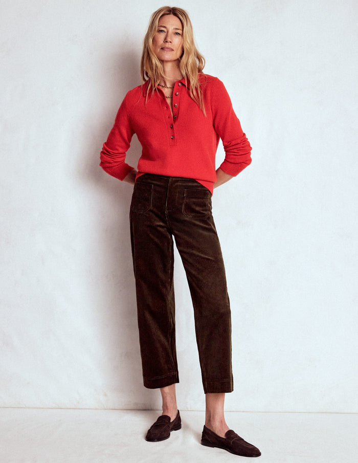 Primrose Cord Pants Espresso
