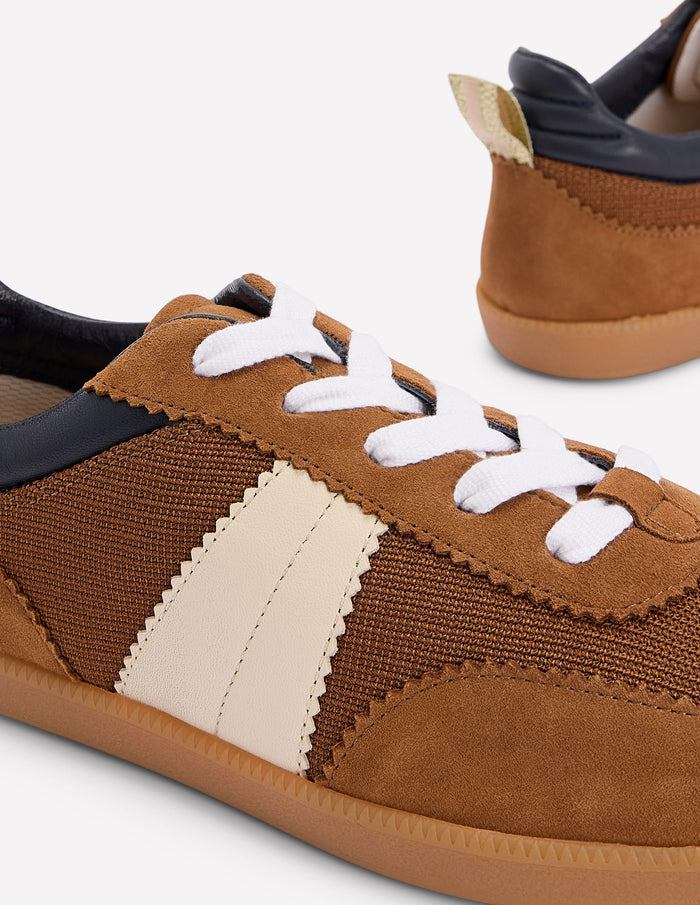 Erin Retro Tennis Trainers Gingersnap