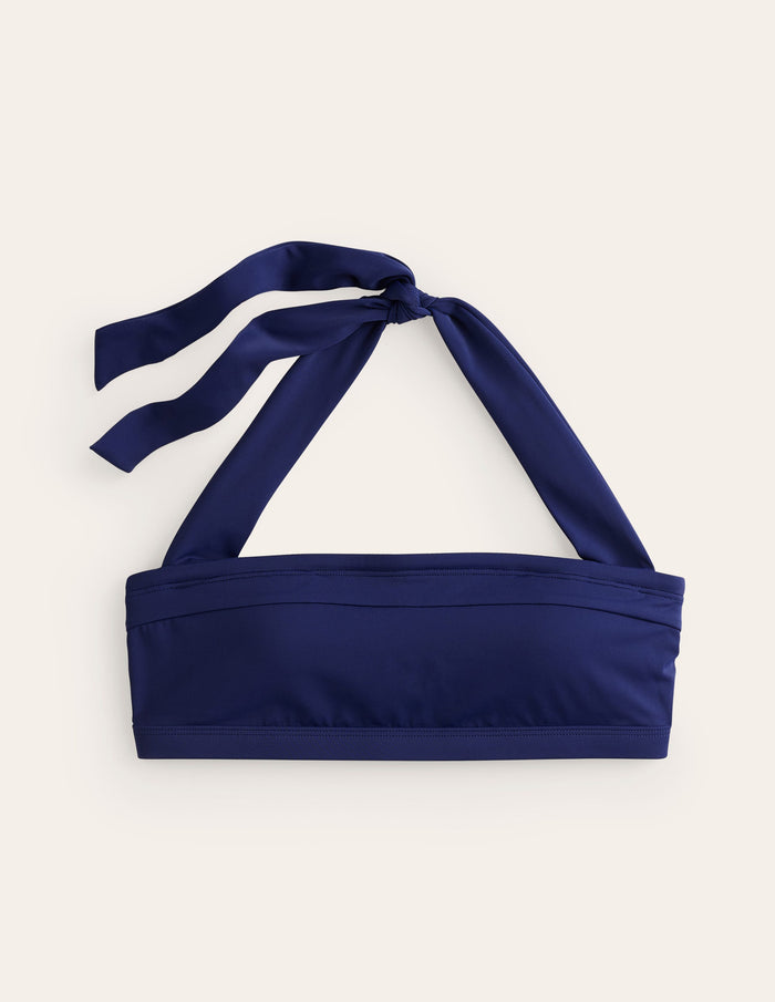 Santorini Bikini Top Navy