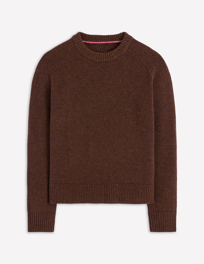 Marion Merino Sweater Raw Umber