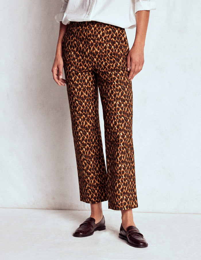 Smart 7/8 Pants Multi, Abstract Leopard