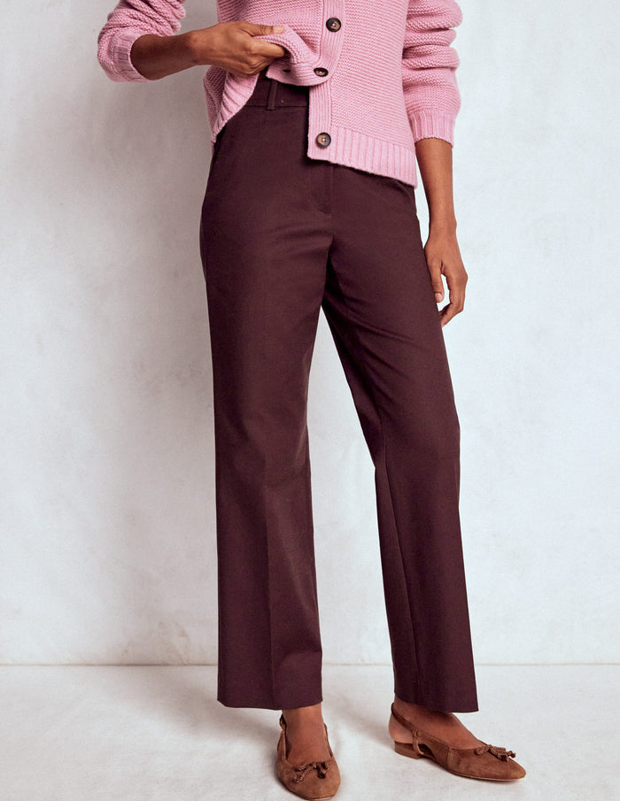 Canonbury 7/8 Pants Deep Aubergine