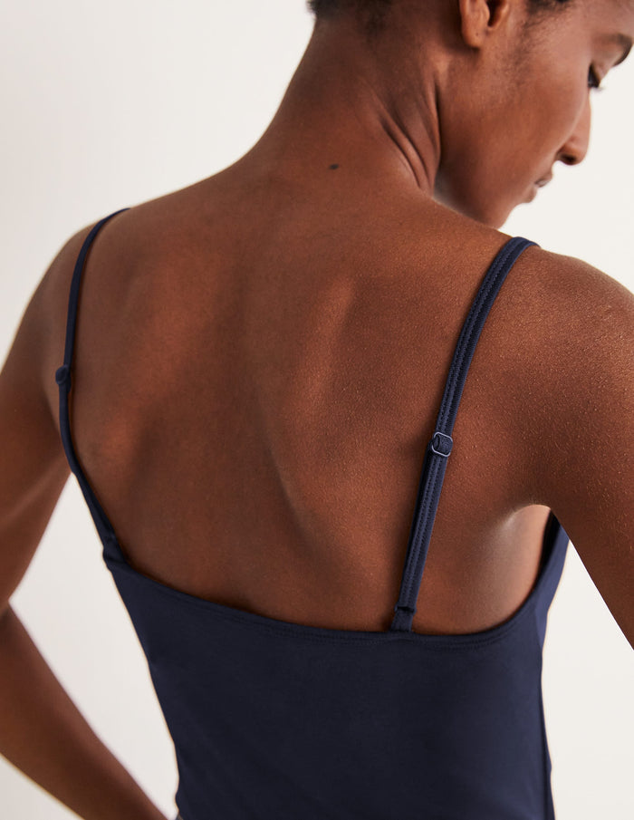 Plain Cami Top Navy