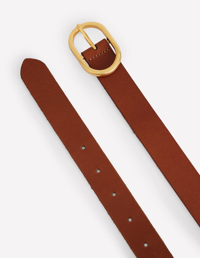 Classic Leather Belt Tan