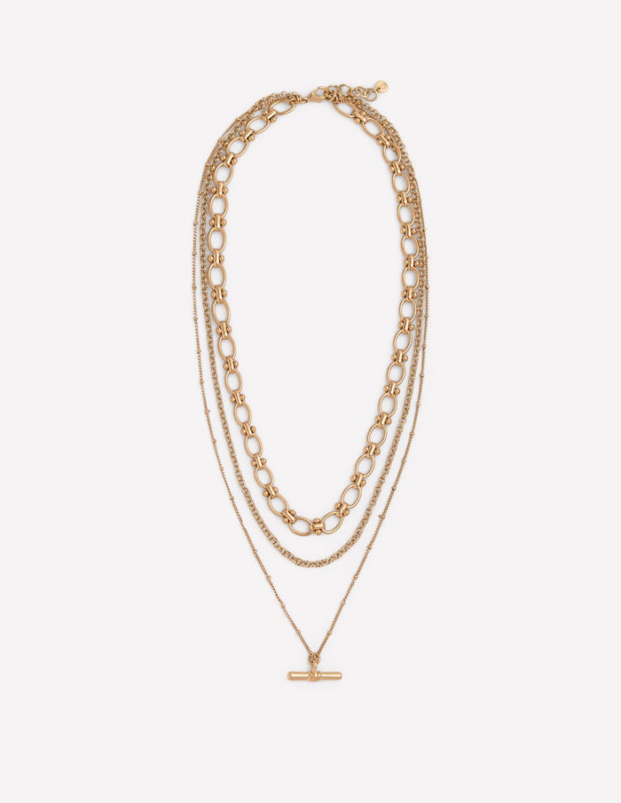 Layering Necklace Gold Colour