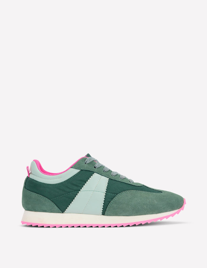 Retro Runner Trainer Green