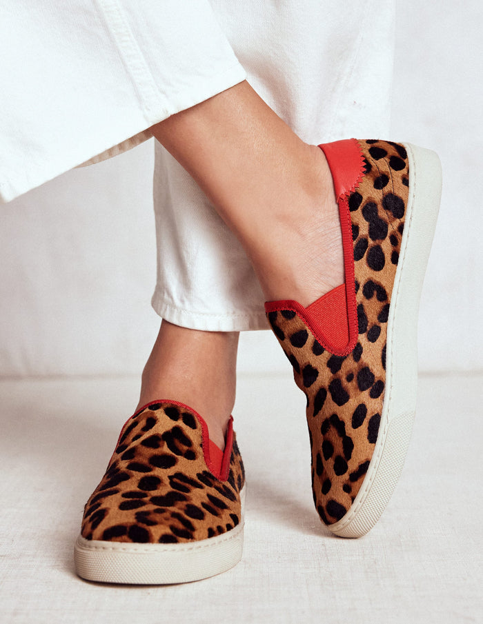 Slip On Trainer Leopard