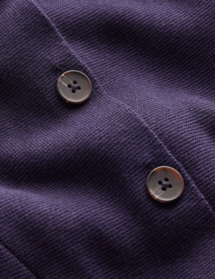 Joanna Fitted Knitted Jacket Navy