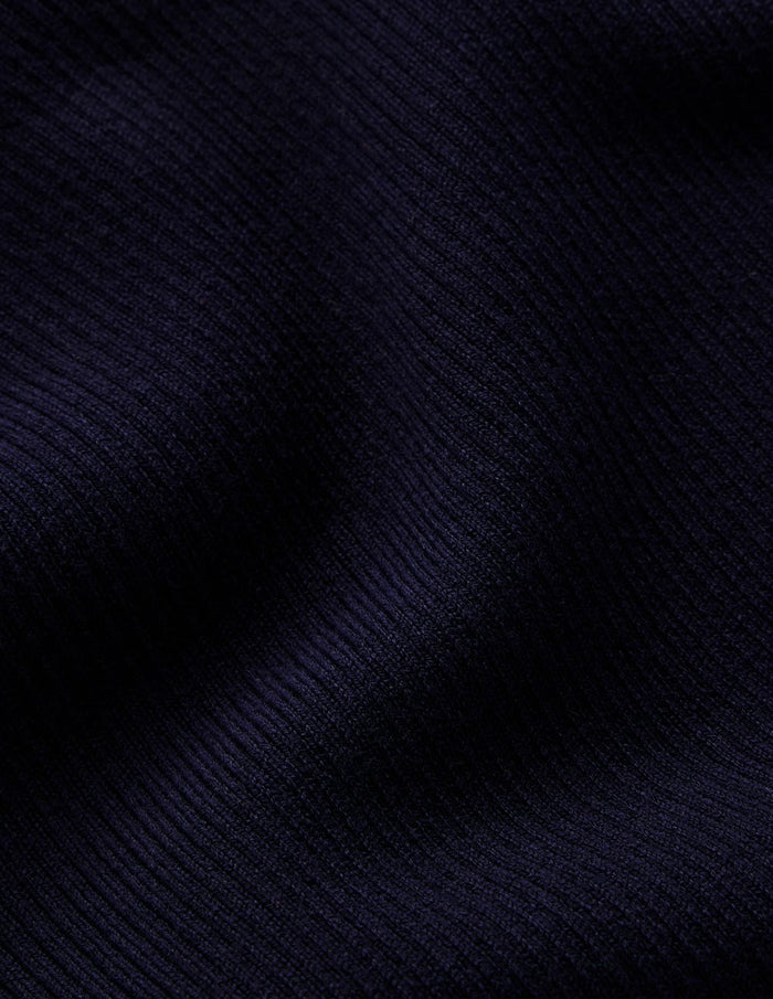 Emilia Roll Neck Sweater Navy