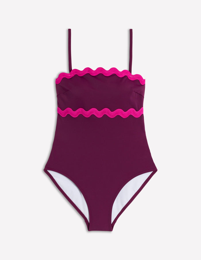 Giant Rik Rak Swimsuit Chocberry, Jewel
