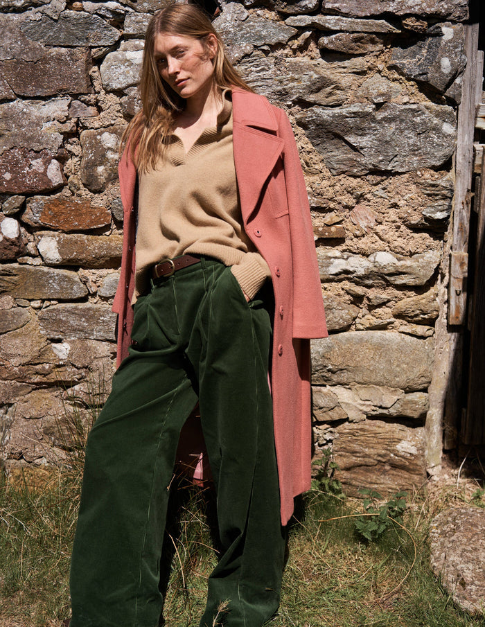 Kensington Cord Pants Green Fir