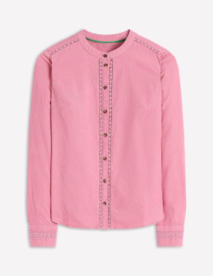 Victoria Cord Shirt Blushing Rose
