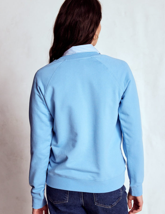 Rosa Embroidered Sweatshirt Grumpy Cat
