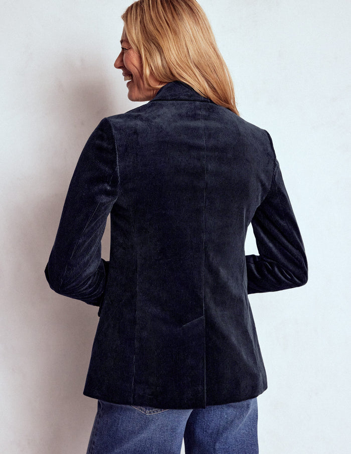 Stamford Cord Blazer Navy