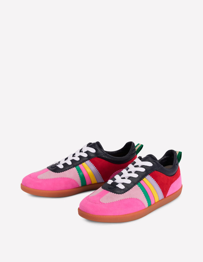 Erin Retro Tennis Trainers Multicolour
