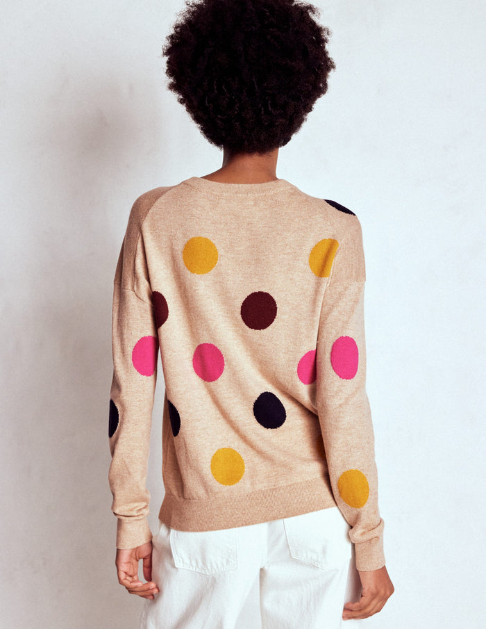 Natasha Novelty Sweater Multi, Spot