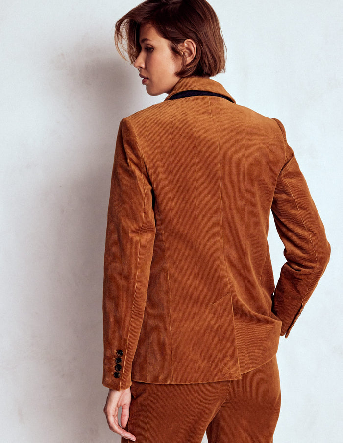 Stamford Cord Blazer Ginger