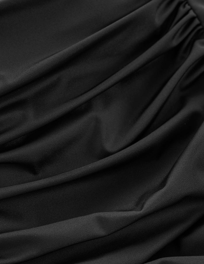 Kythira Ruched Swimsuit Black