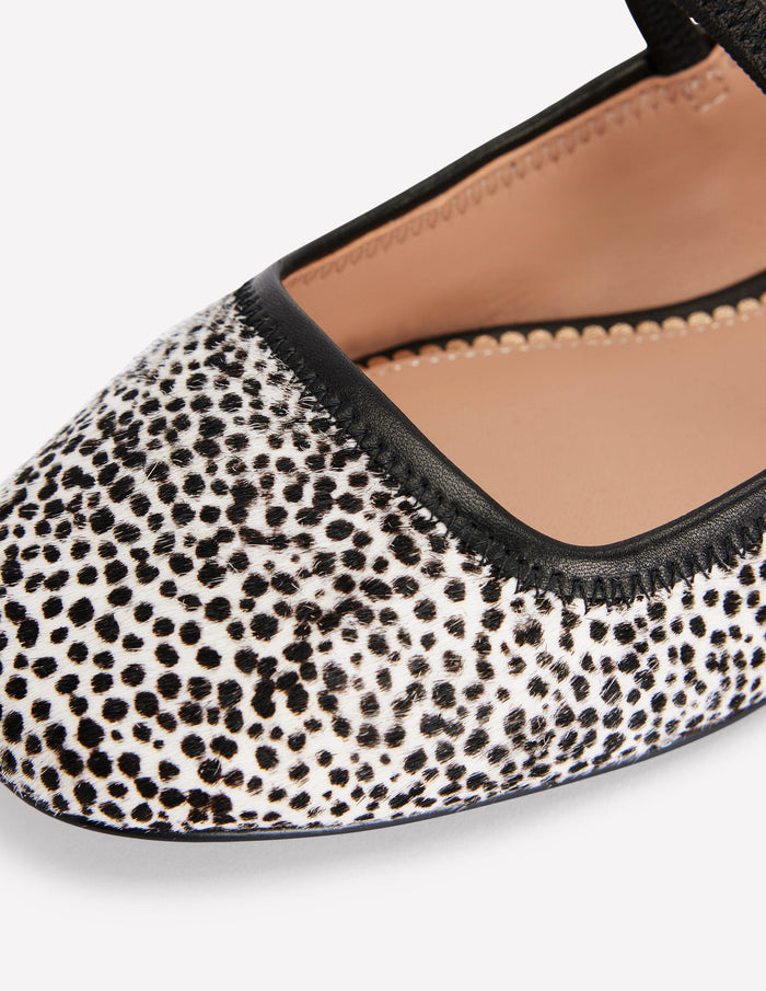 Thea Mary Jane Ballet Flats Dalmation Pony