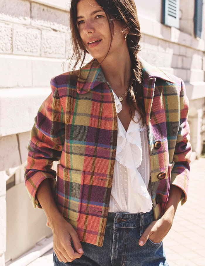 Knightsbridge Wool Jacket Multi Check