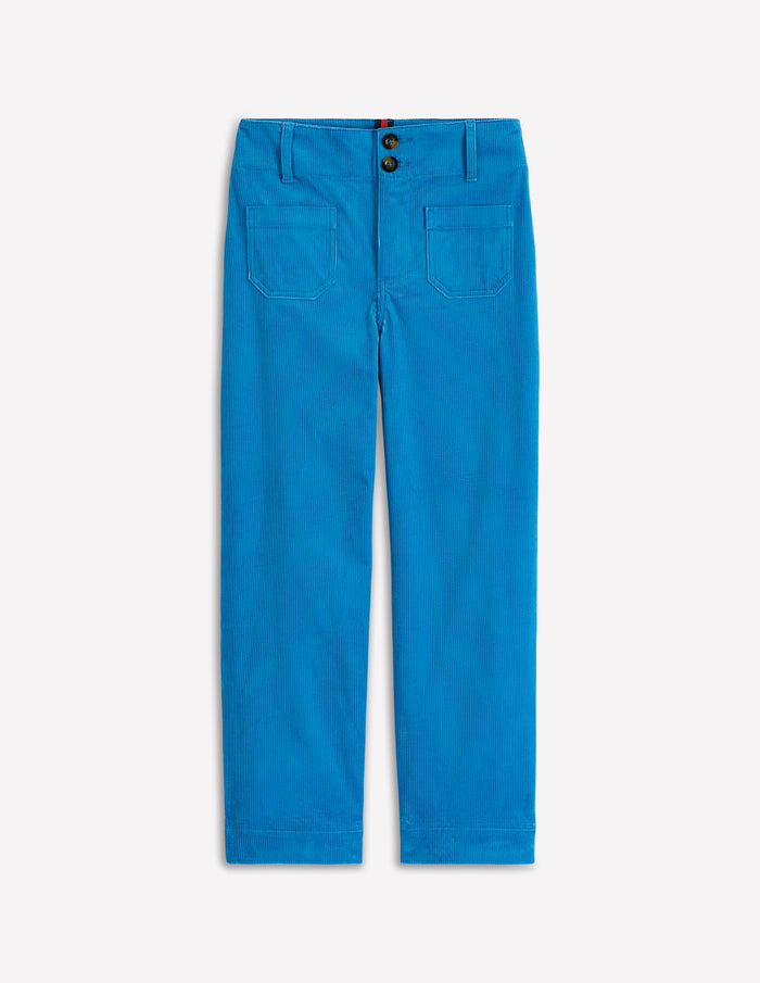 Primrose Cord Pants Bright Blue