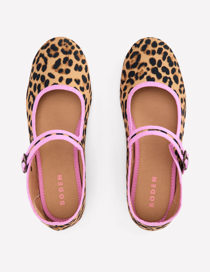 Flexi Mary Jane Leopard