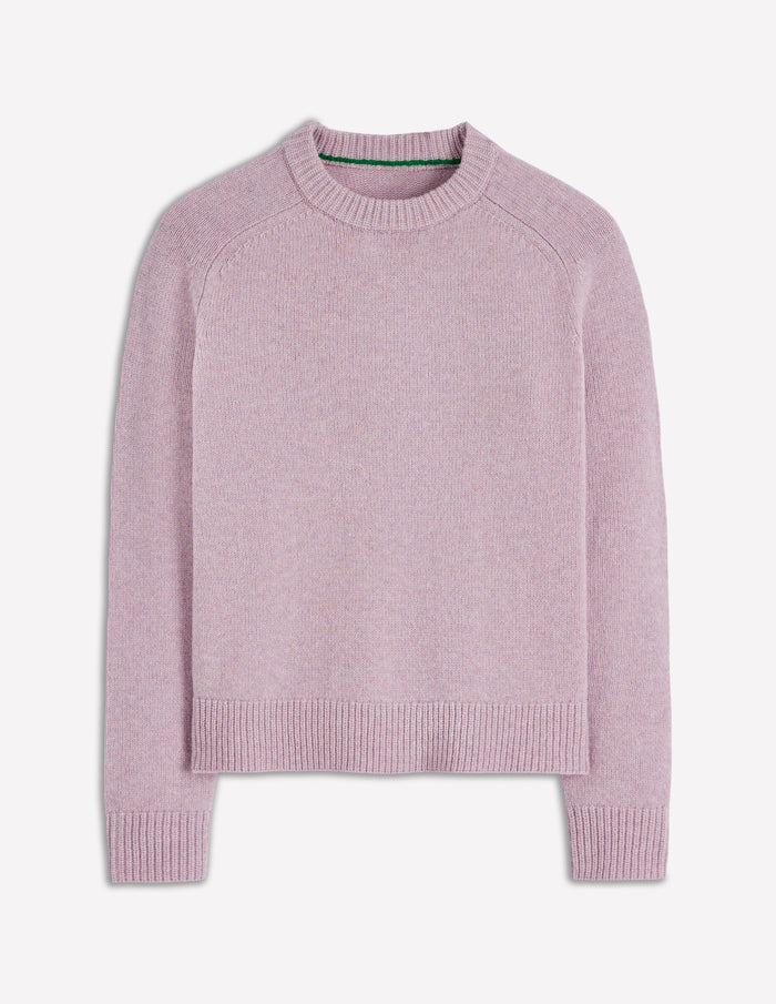 Marion Merino Sweater Lilac Frost Purple