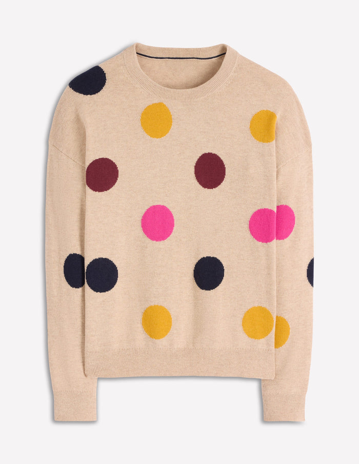 Natasha Novelty Sweater Multi, Spot