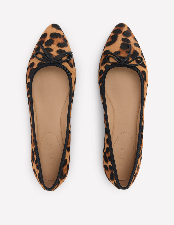 Point Flexi Sole Flat Classic Leopard