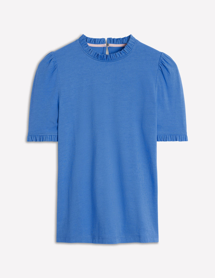 Supersoft Frill Detail T-shirt Meadow Spring