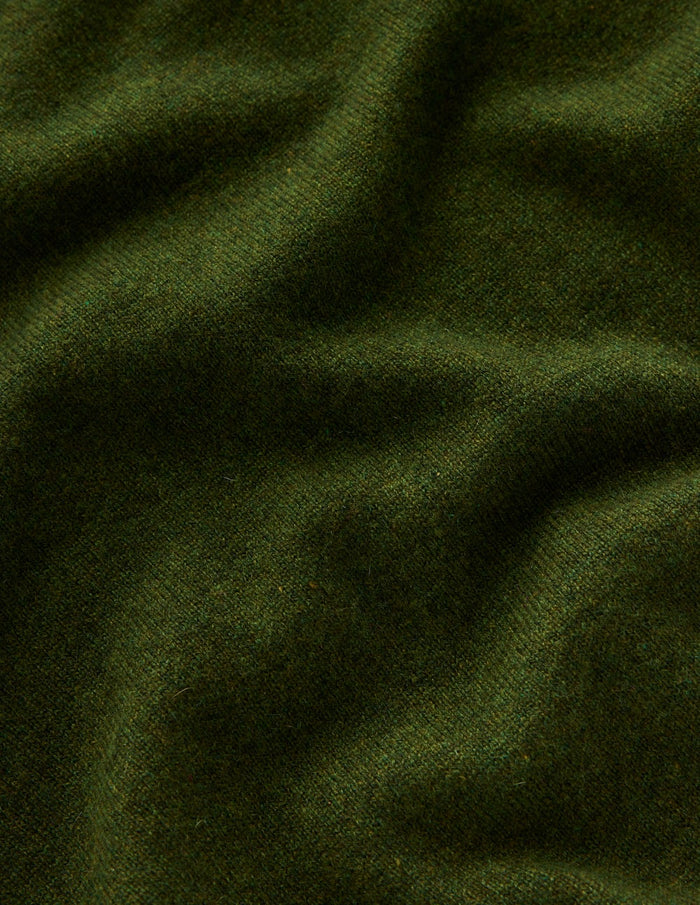 Eva Cashmere Vest Kale Leaf Melange