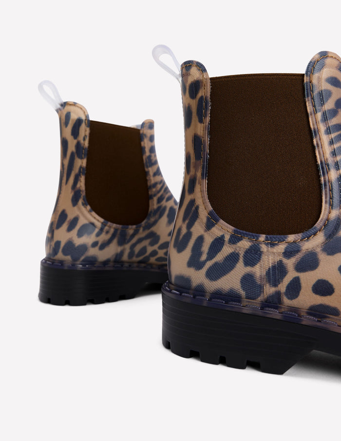 Chelsea Wellie Boot Leopard