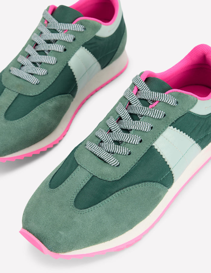 Retro Runner Trainer Green