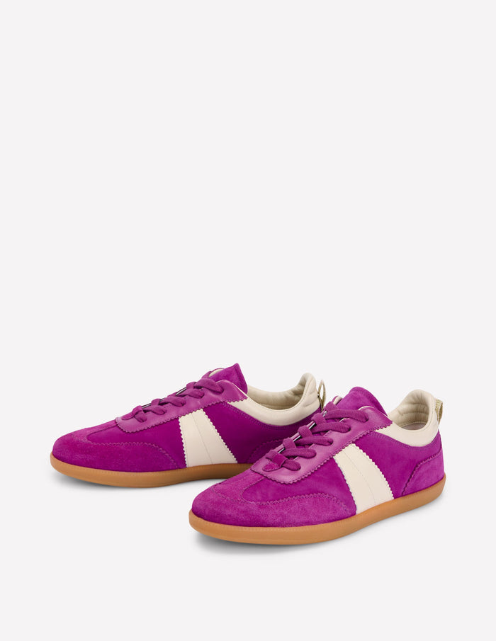 Erin Retro Tennis Trainers Regal Purple