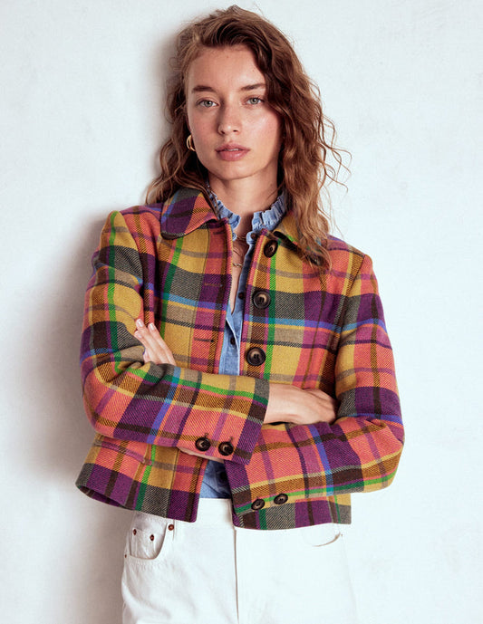 Knightsbridge Wool Jacket Multi Check