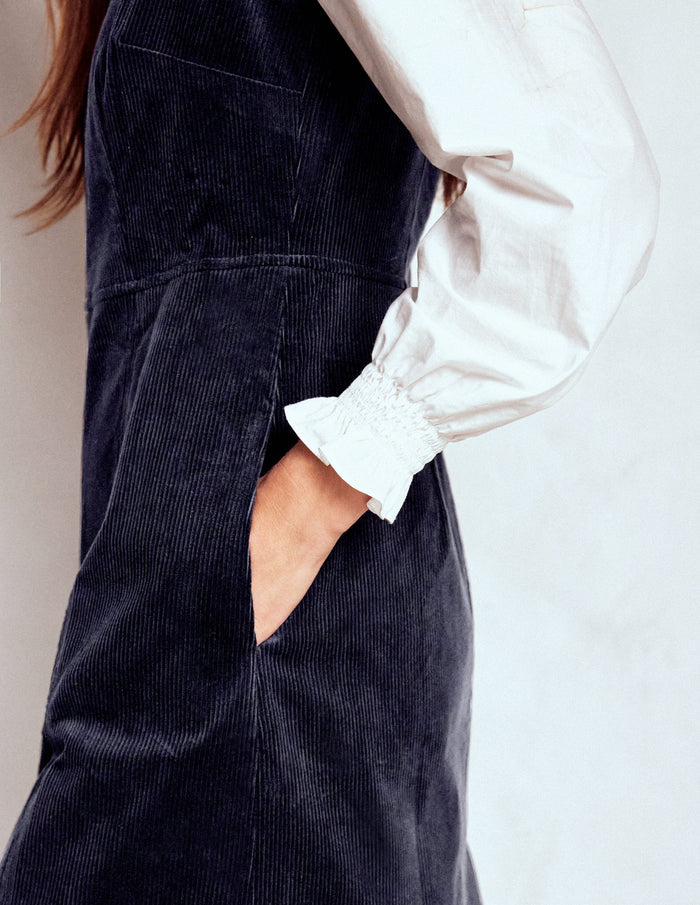 Annie Cord Shift Dress Navy