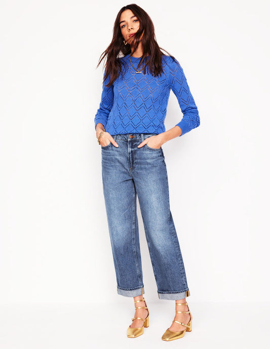 Mid Rise Relaxed Jeans Mid Vintage