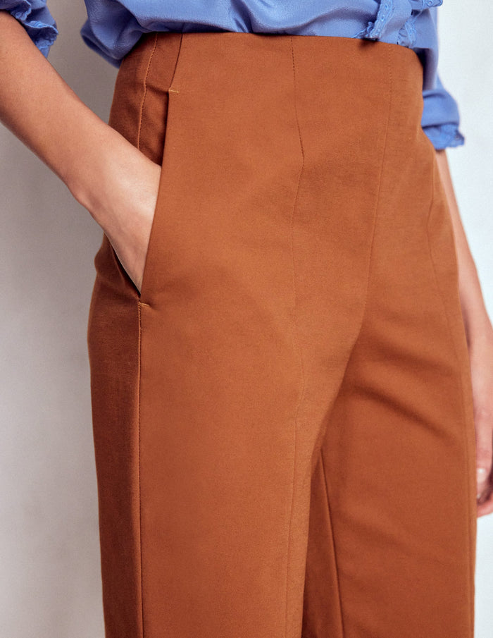 Smart 7/8 Pants Russet