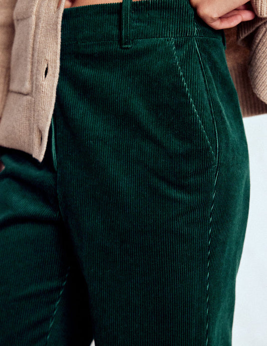 Canonbury Cord Pants Emerald Night