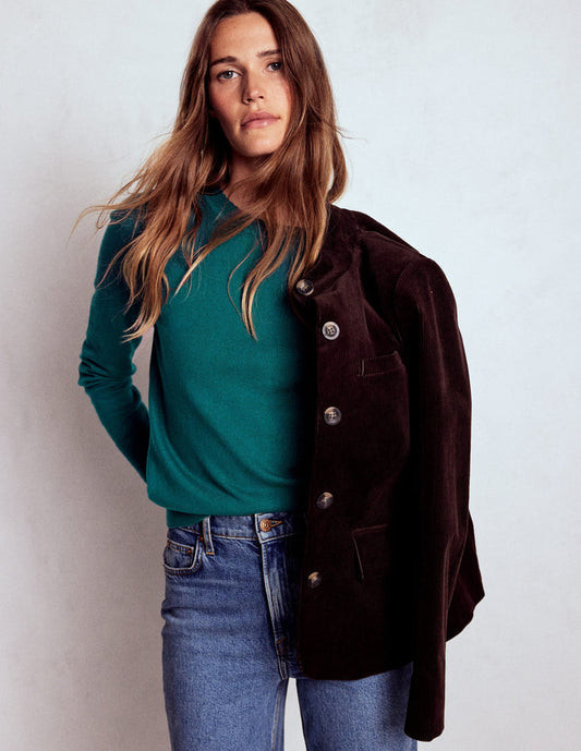 Briony Stitch Sweater Drake Green