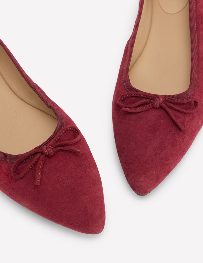 Point Flexi Sole Flat Oxblood