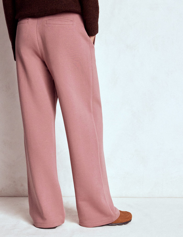 Wide Leg Joggers Blushing Rose