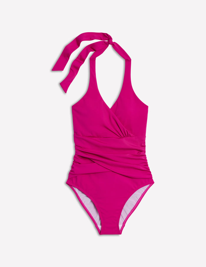 Levanzo Halter Swimsuit Jewel Pink