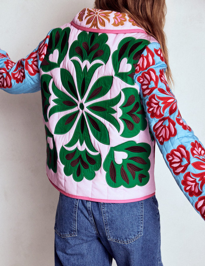 Fitzrovia Embroidered Jacket Multi Applique